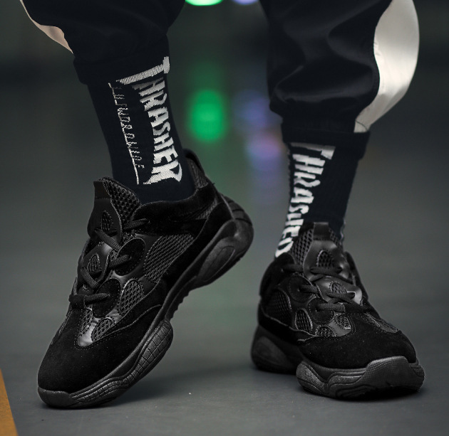 CUBICS Yezy 500 Trainers - Black