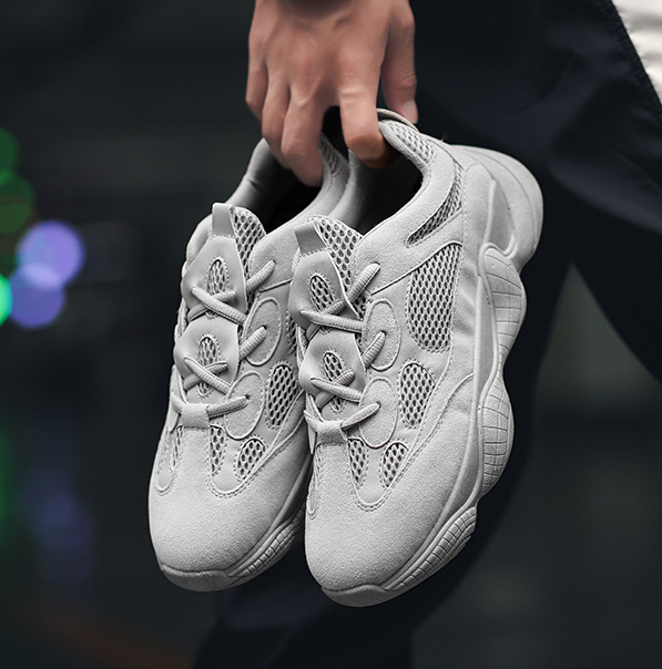 CUBICS Yezy 500 Trainers - Grey