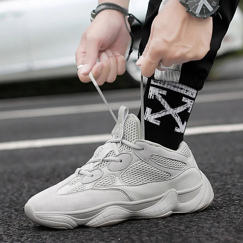 CUBICS Yezy 500 Trainers - Grey