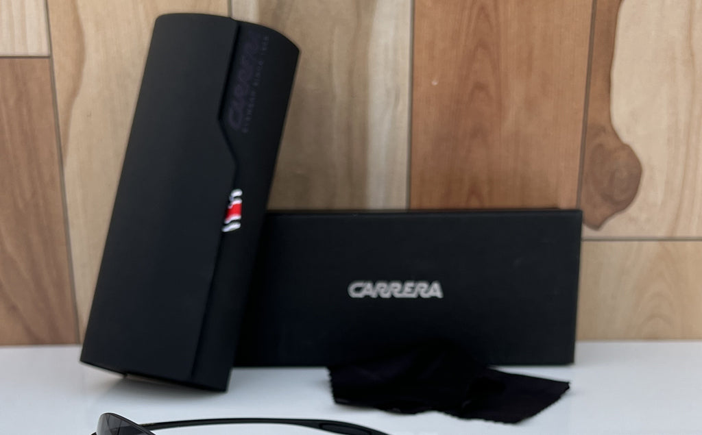 Carrer a Matt Black 8656 Polarized Ultimate Luxury Shade With Original Packaging