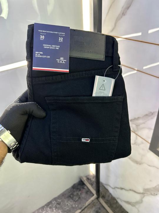 Tommy_Hilfiger Imported Black Super Premium Denim F2656-BL