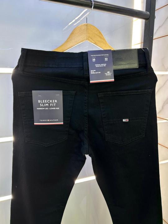 Tommy_Hilfiger Imported Black Super Premium Denim F2656-BL