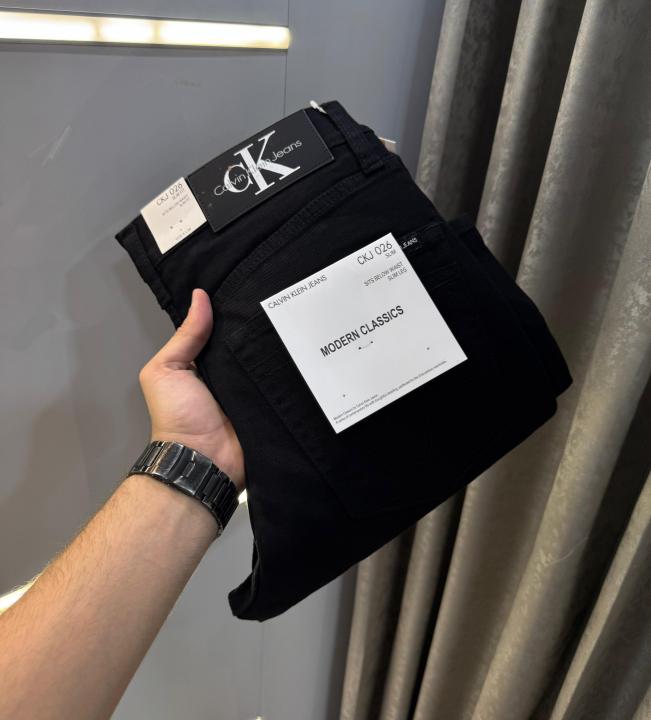 Calvin Klein Jet Black Imported Hyperflex Denim