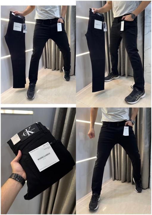 Calvin Klein Jet Black Imported Hyperflex Denim