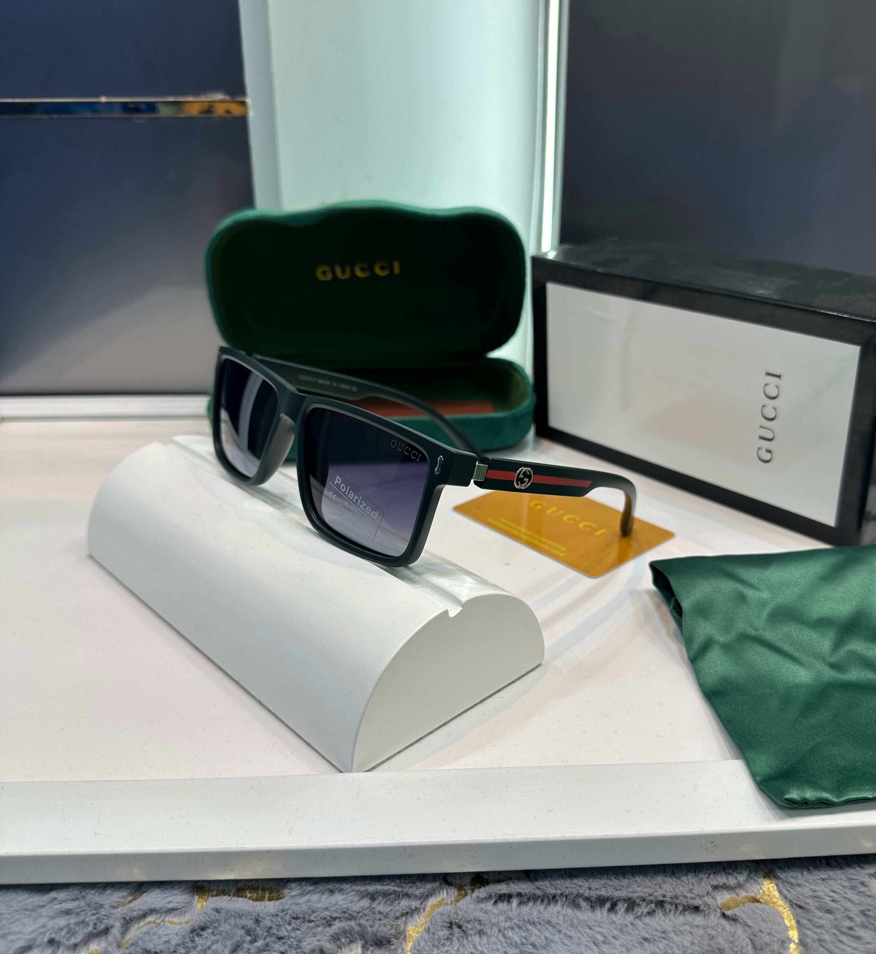 Gucci Polarized Ultimate Luxury Shade With Original Packaging