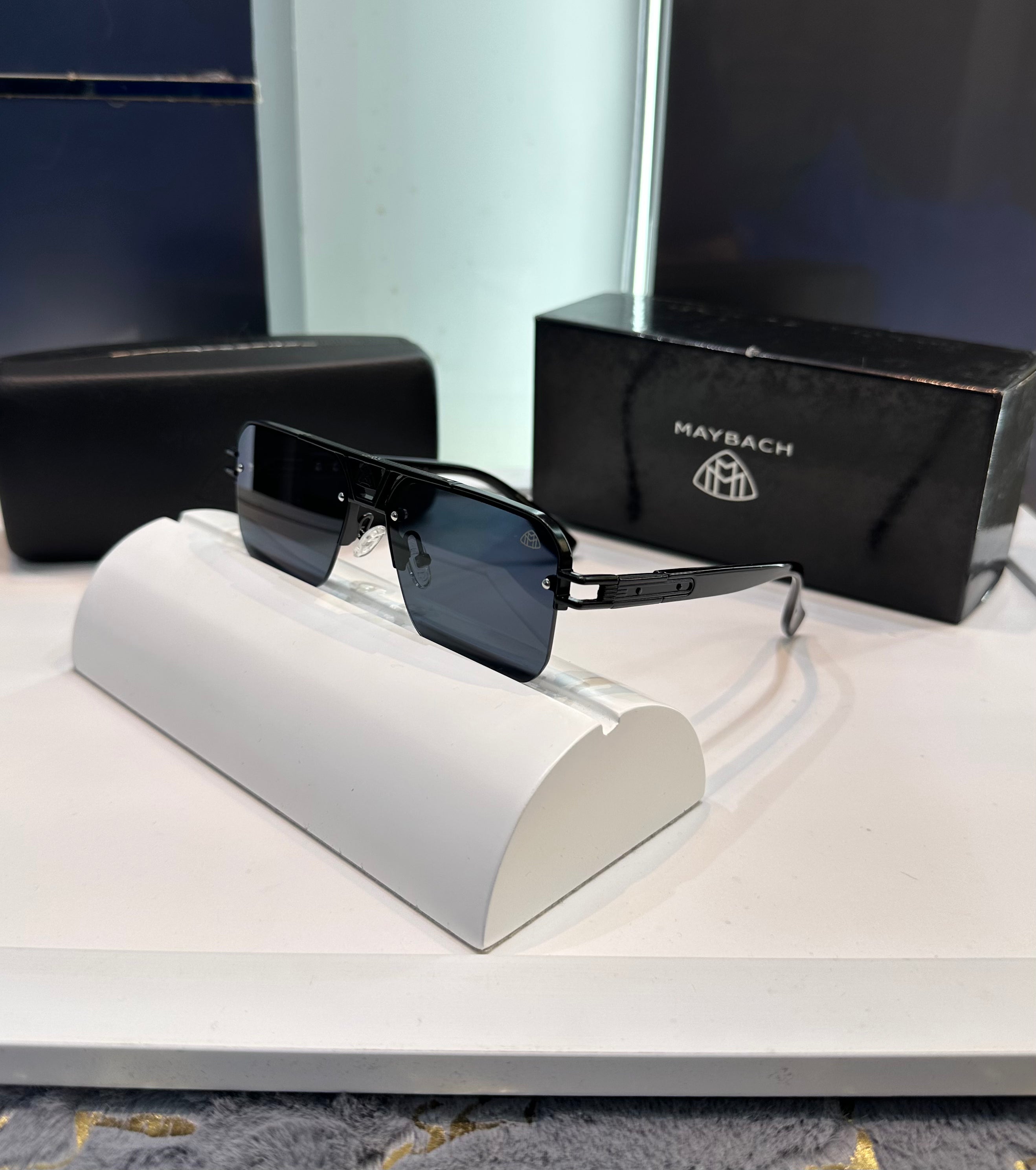 Maybach Black Ultimate Luxury Shade With Original Packaging