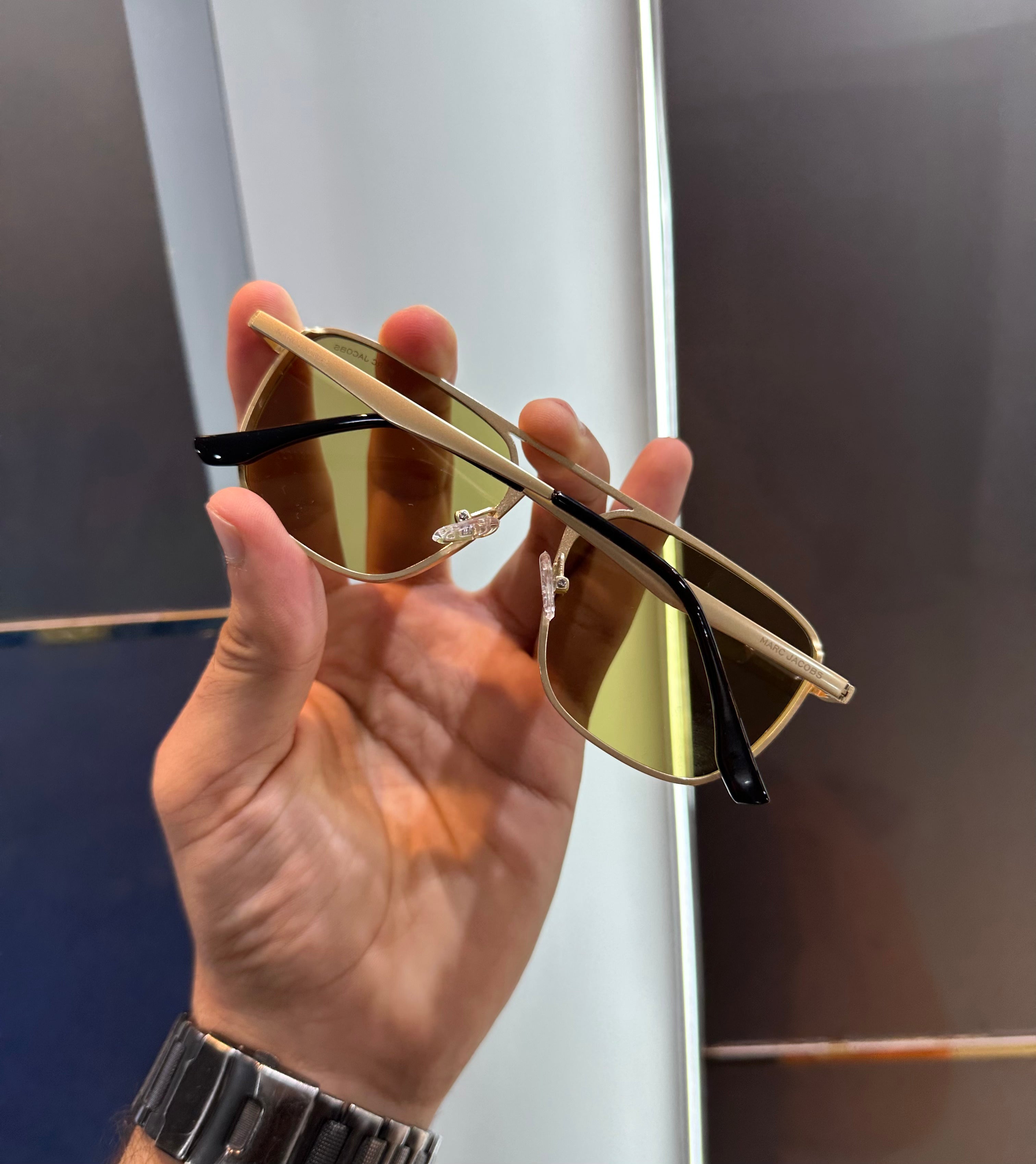 Marc Jacobs Yellow 3036 Ultimate Luxury Shade With Original Packaging