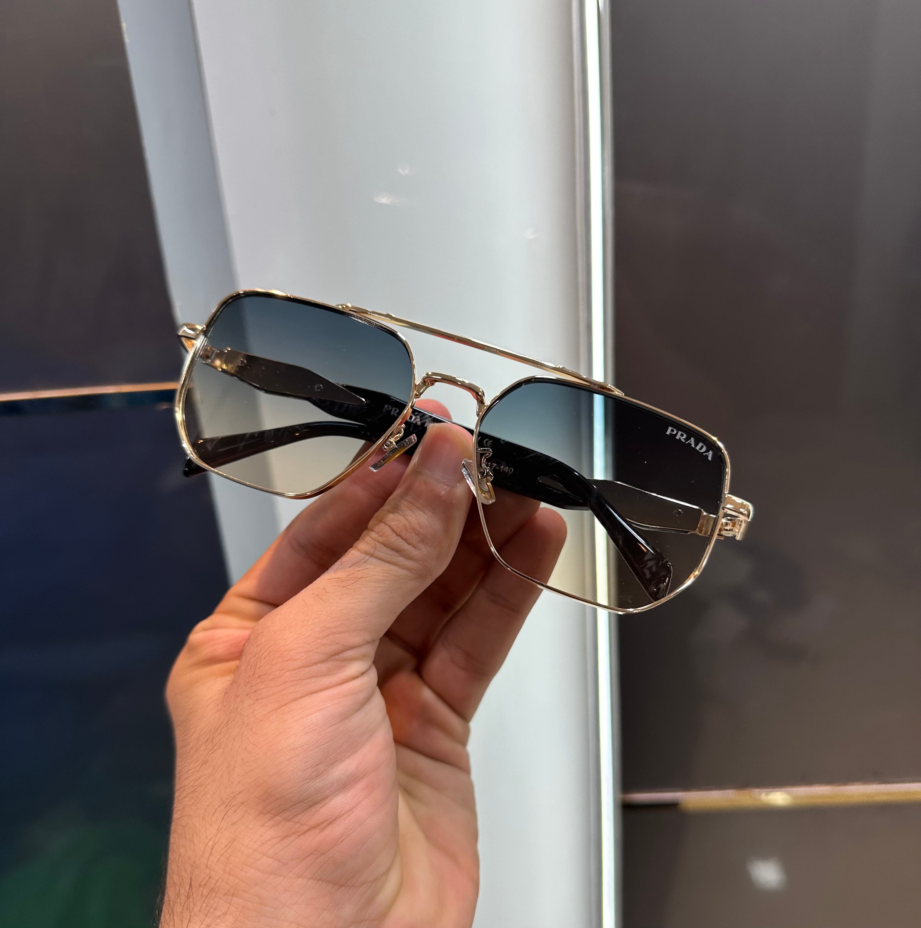 Prada Shaded 5G62 Ultimate Luxury Shade With Original Packaging