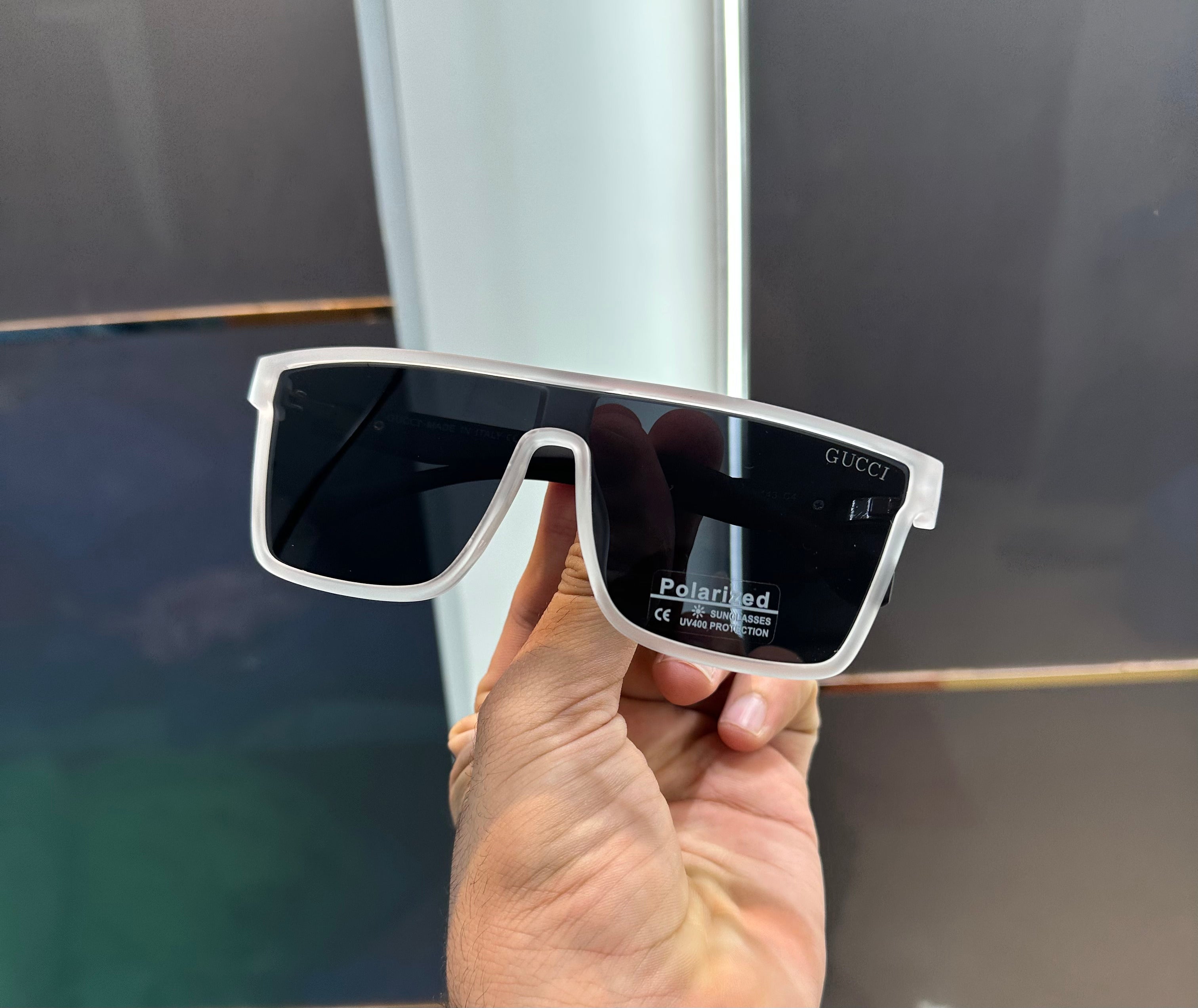 Gucc i Black Ice 8208 Ultimate Luxury Shade With Original Packaging