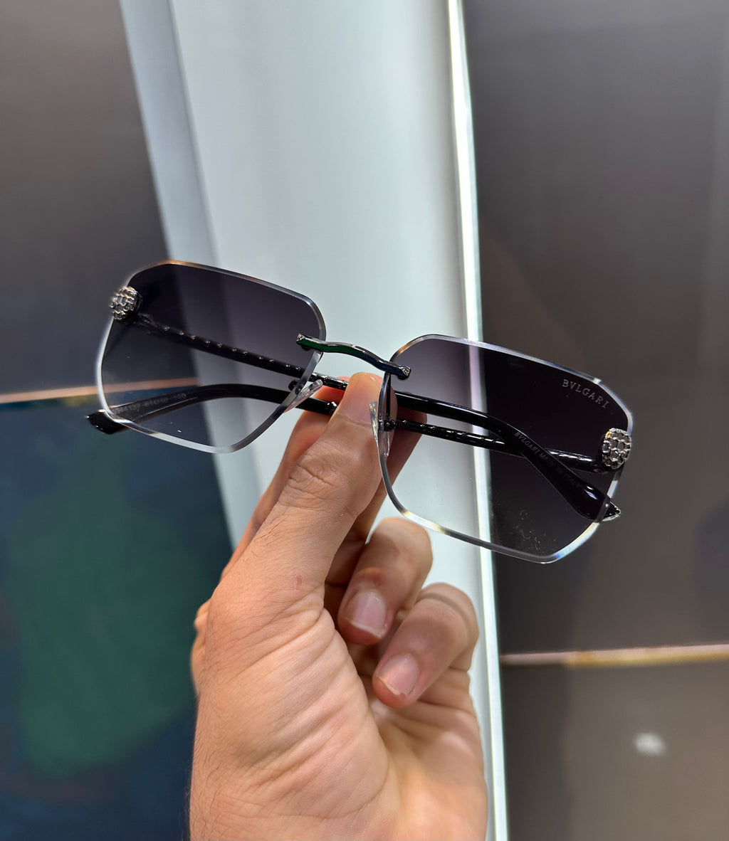 Bvlgari Shaded Black 4137 Ultimate Luxury Shade With Original Packaging