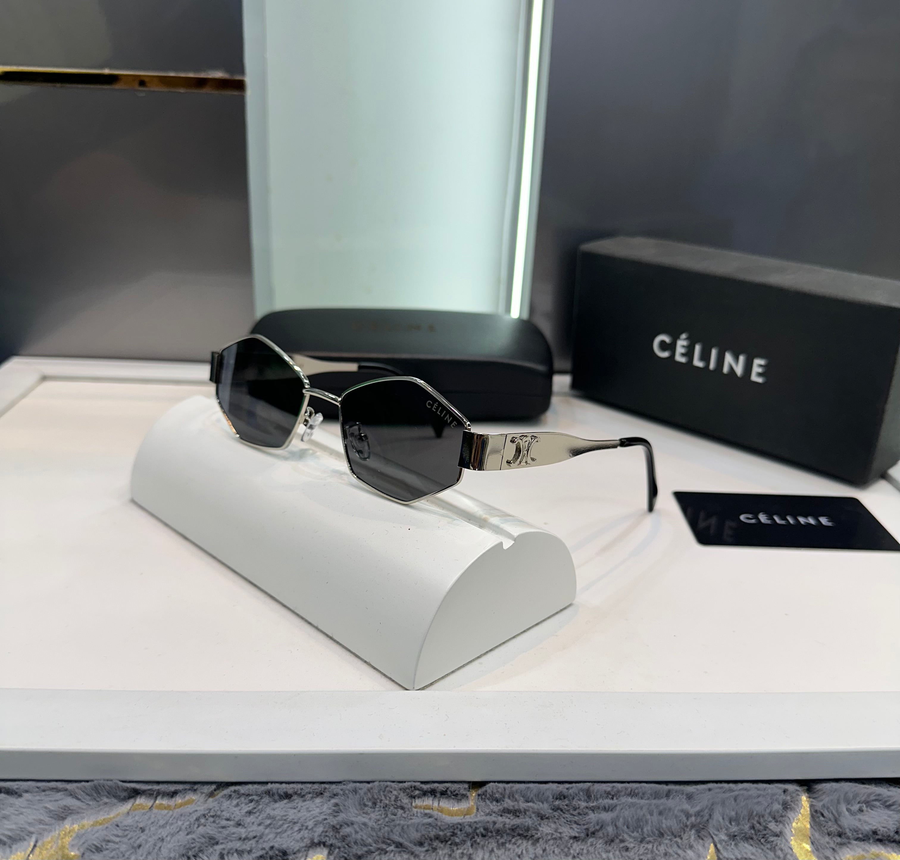 Celine Black 598 Ultimate Luxury Shade With Original Packaging