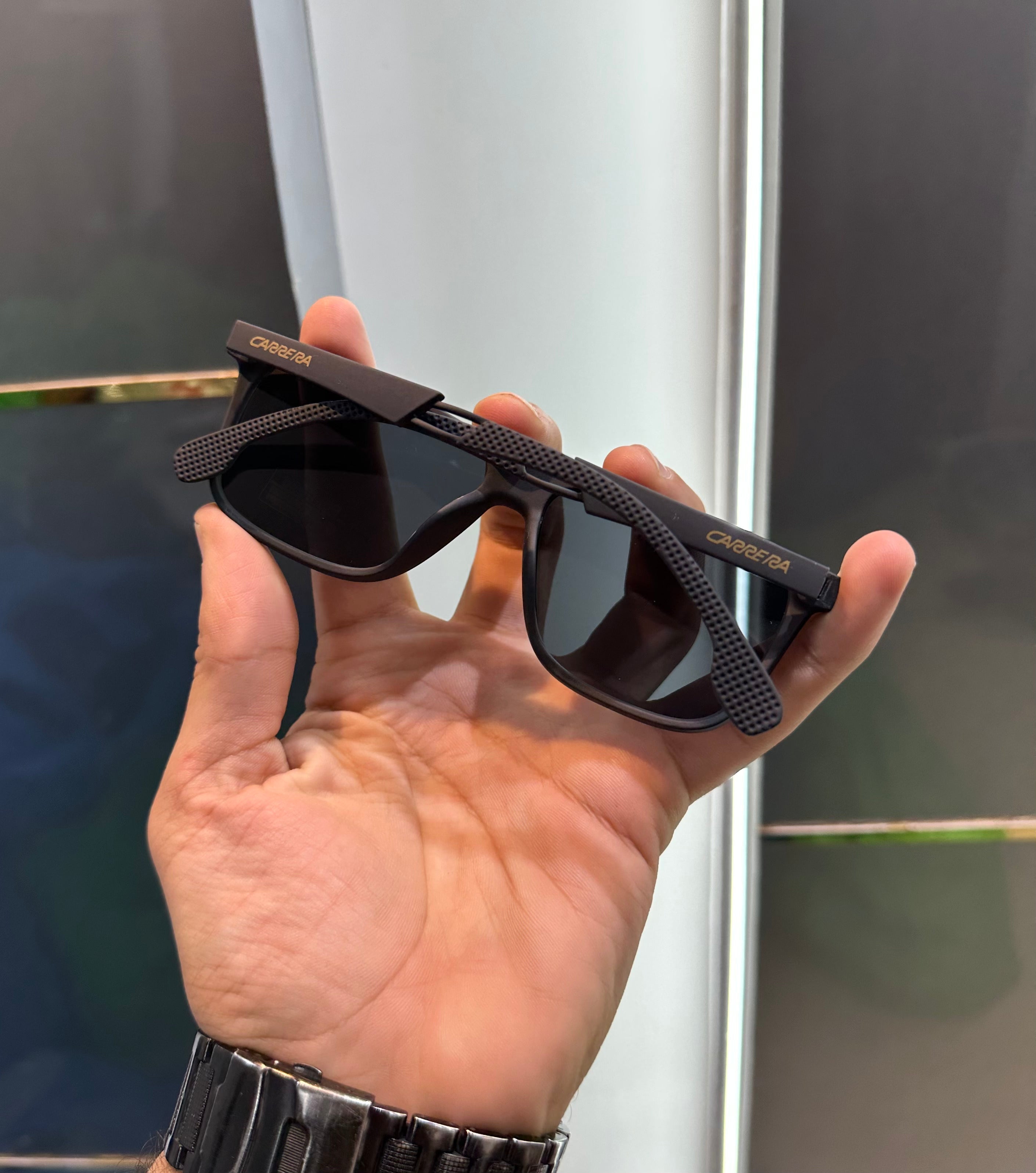 Carrer a Matt Black 8656 Ultimate Luxury Shade With Original Packaging