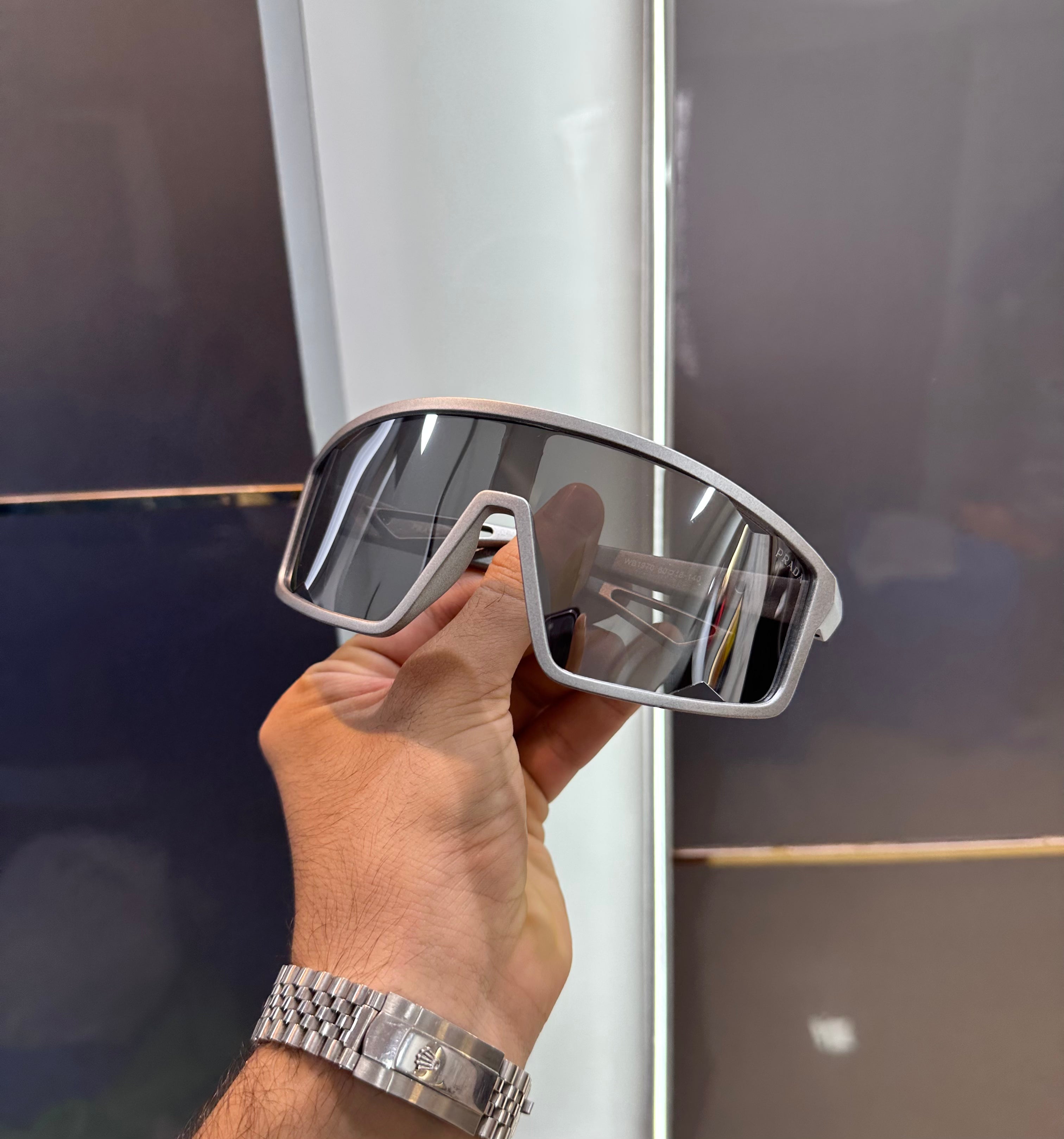 Prada Grey Ultimate Luxury Shade With Original Packaging