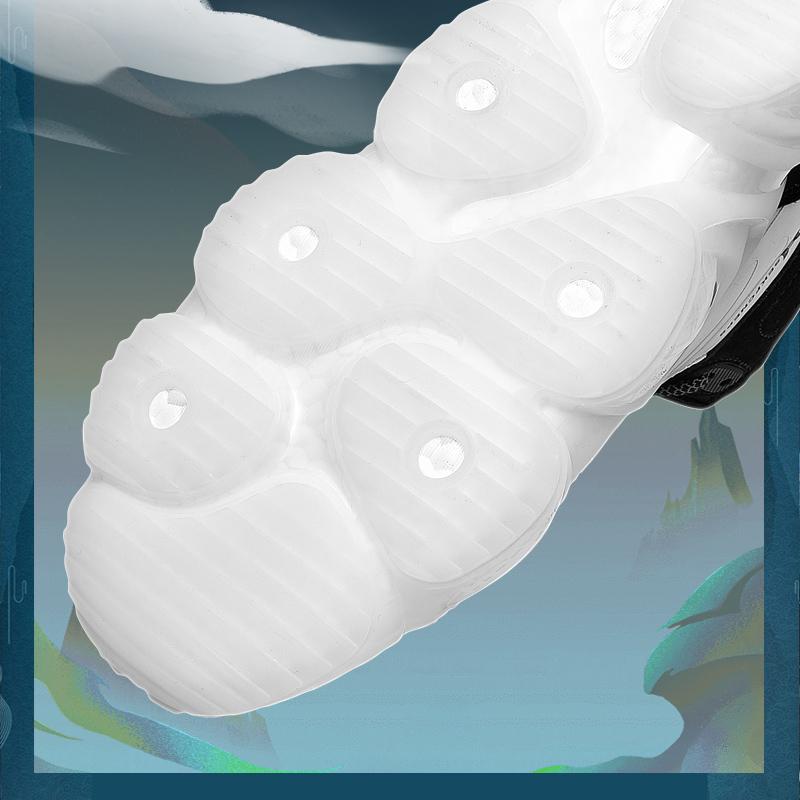 CUBICS Luxury Falcon Chunky High Top White Sneakers