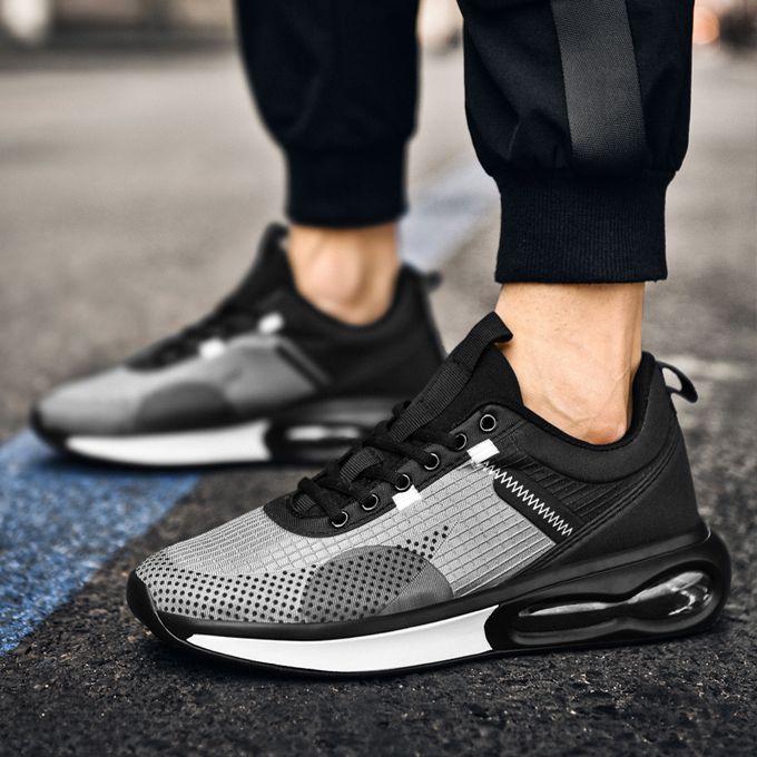 CUBICS Max Air Trainers - Black Grey
