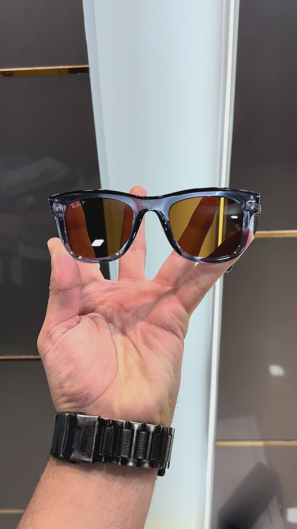 Rayba n Blue Brown 502 Ultimate Luxury Shade With Original Packaging