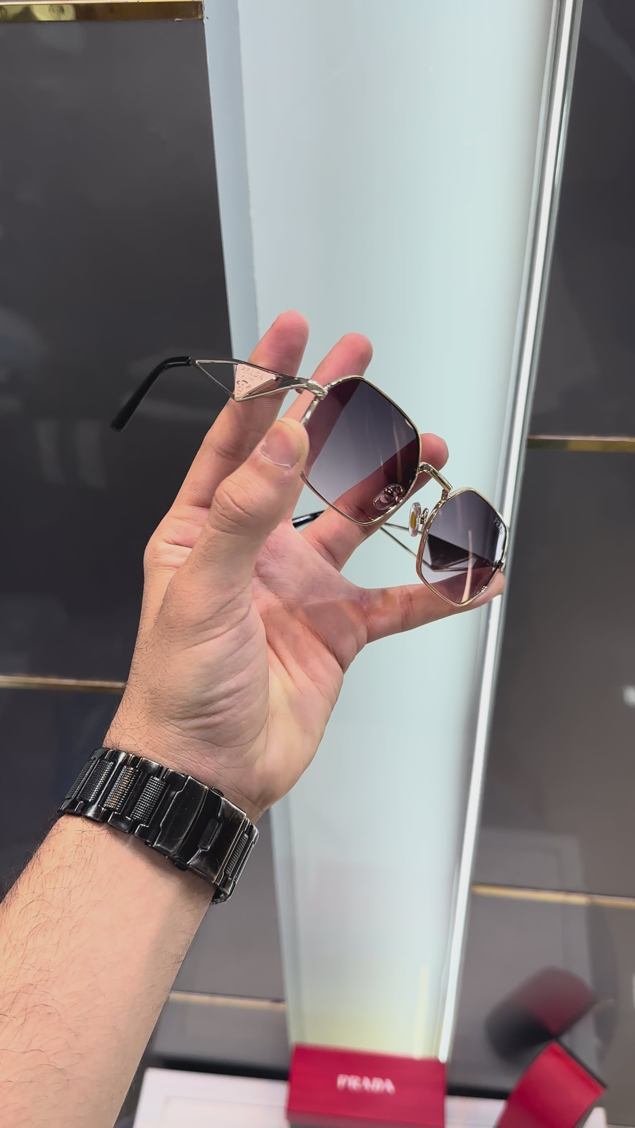 Prad a Black 3047 Ultimate Luxury Shade With Original Packaging