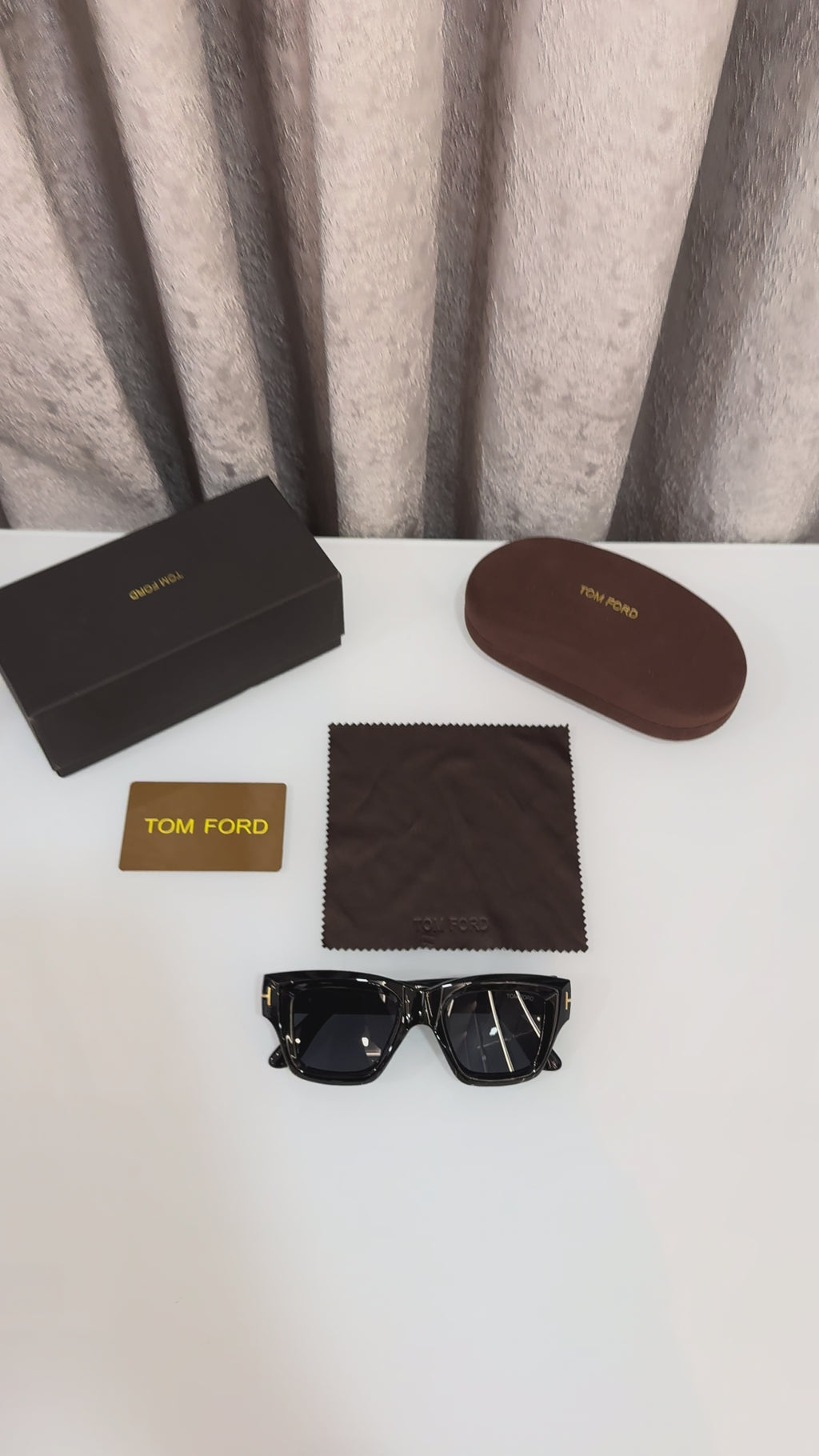 Tom For d Black 4184 Ultimate Luxury Shade With Original Packaging