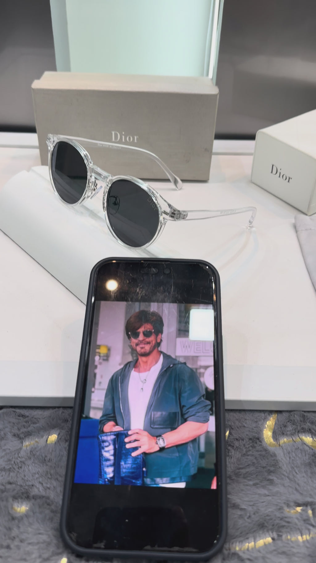 Dio r Ice Black 1002 Ultimate Luxury Shade With Original Packaging