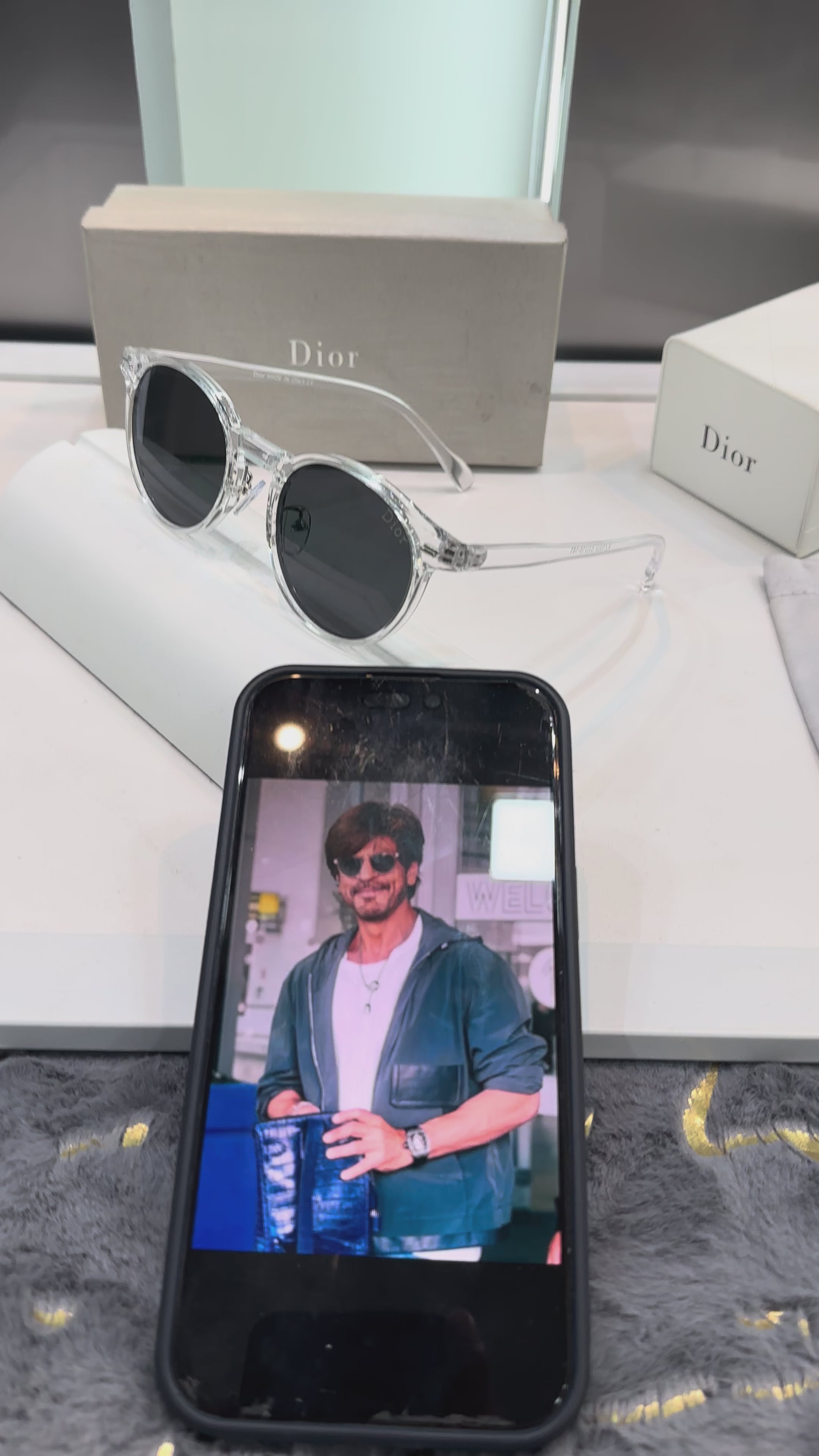 Dio r Ice Black 1002 Ultimate Luxury Shade With Original Packaging